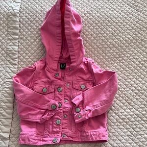 Gap hooded denim jacket (4t)